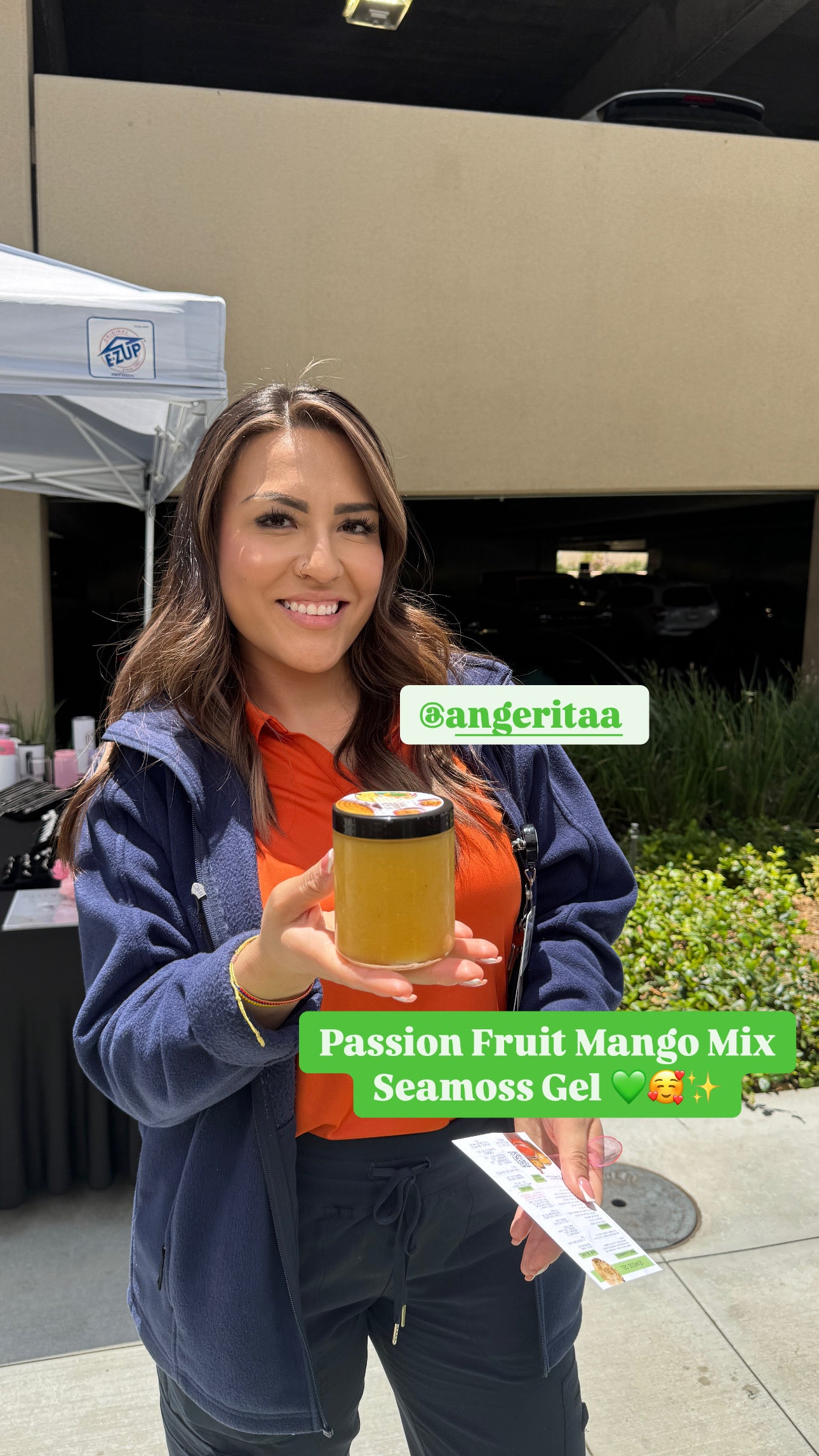 Passion Fruit-Mango Seamoss Gel