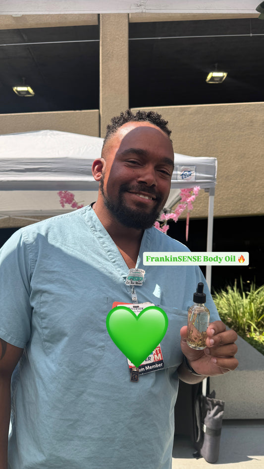 Frankin-SENSE Floral Infused Body Oil