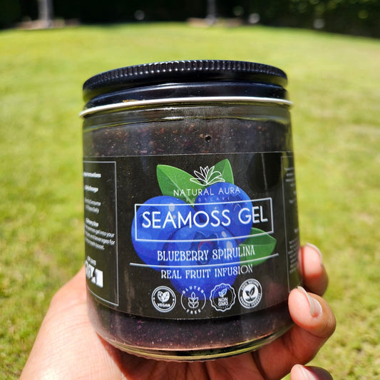 Blueberry Spirulina Seamoss Gel