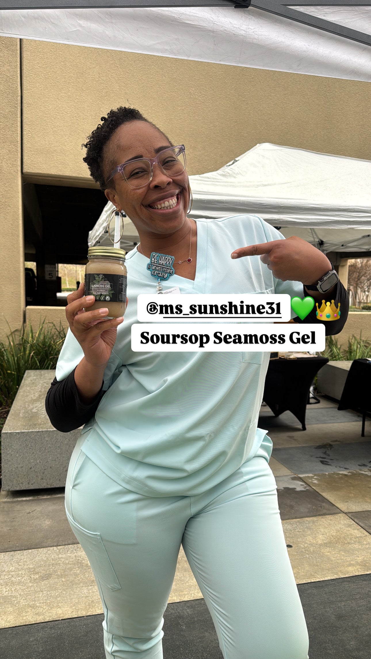 Soursop Seamoss Gel