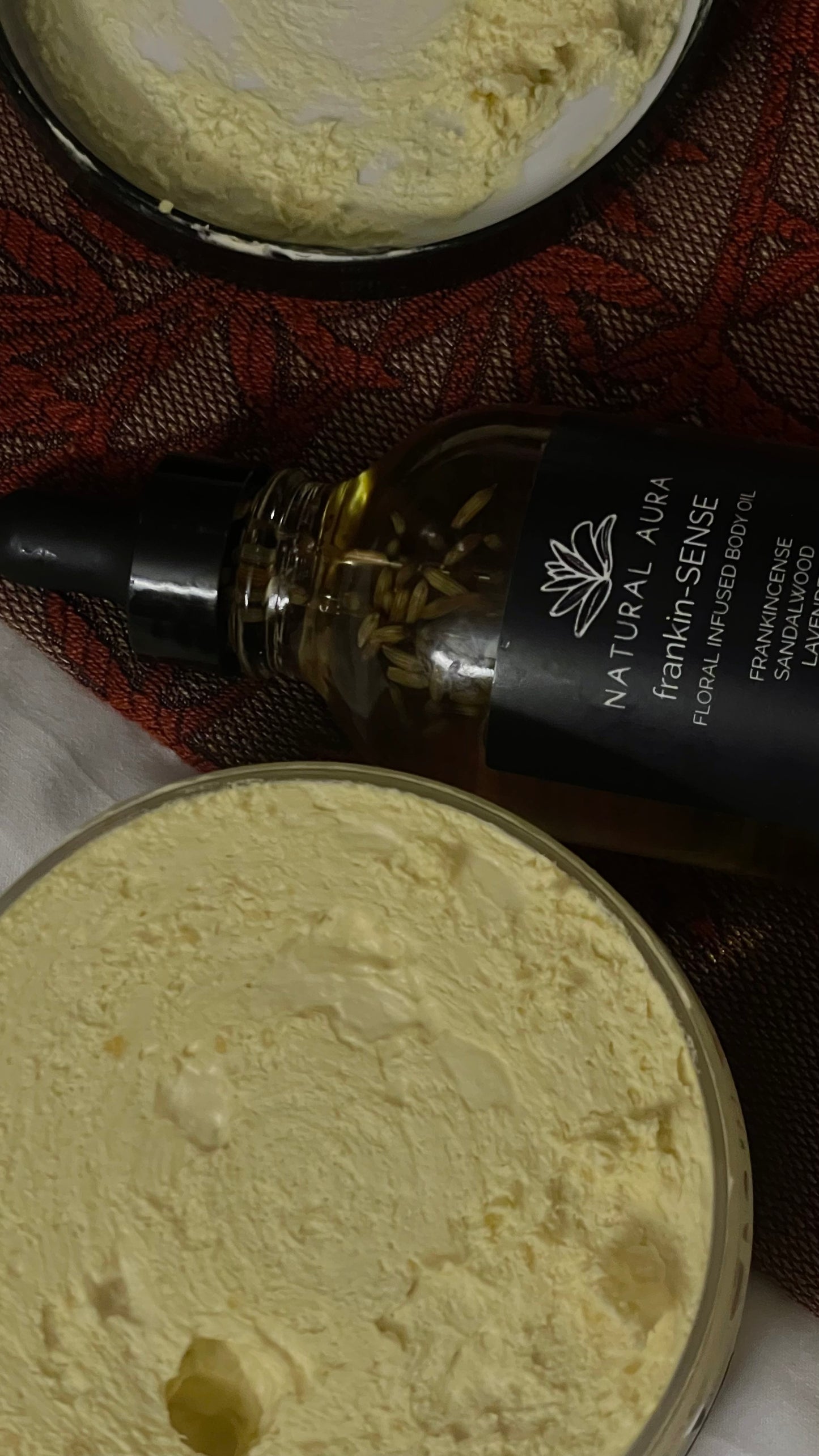Frankin-SENSE Floral Infused Body Oil
