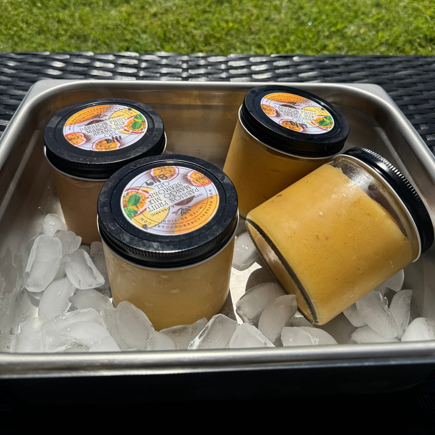 Passion Fruit-Mango Seamoss Gel