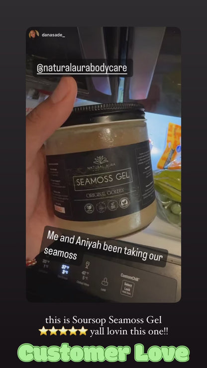 Soursop Seamoss Gel